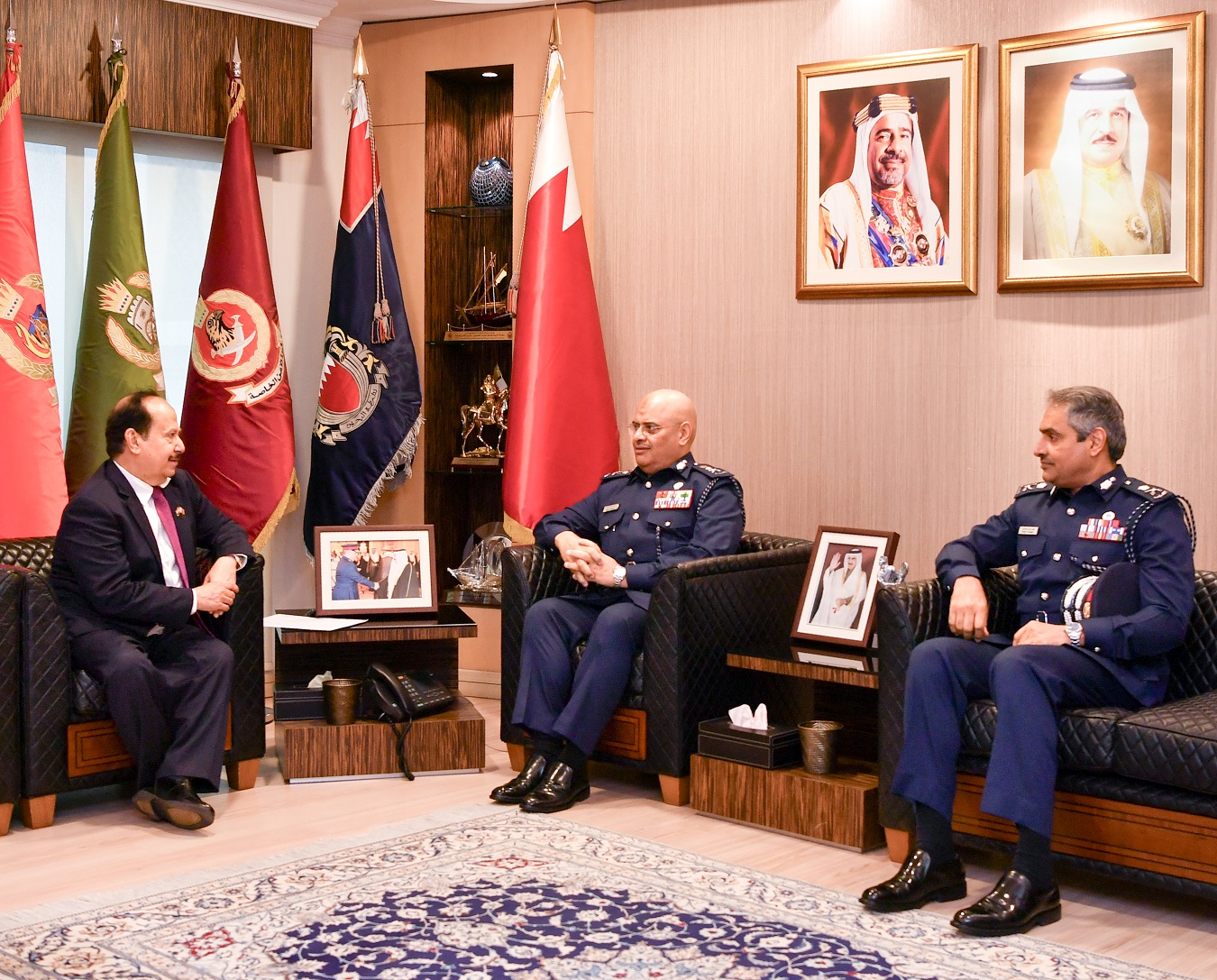 رئيس الأمن العام يستقبل سفير جمهورية اليمن لدى مملكة البحرين<